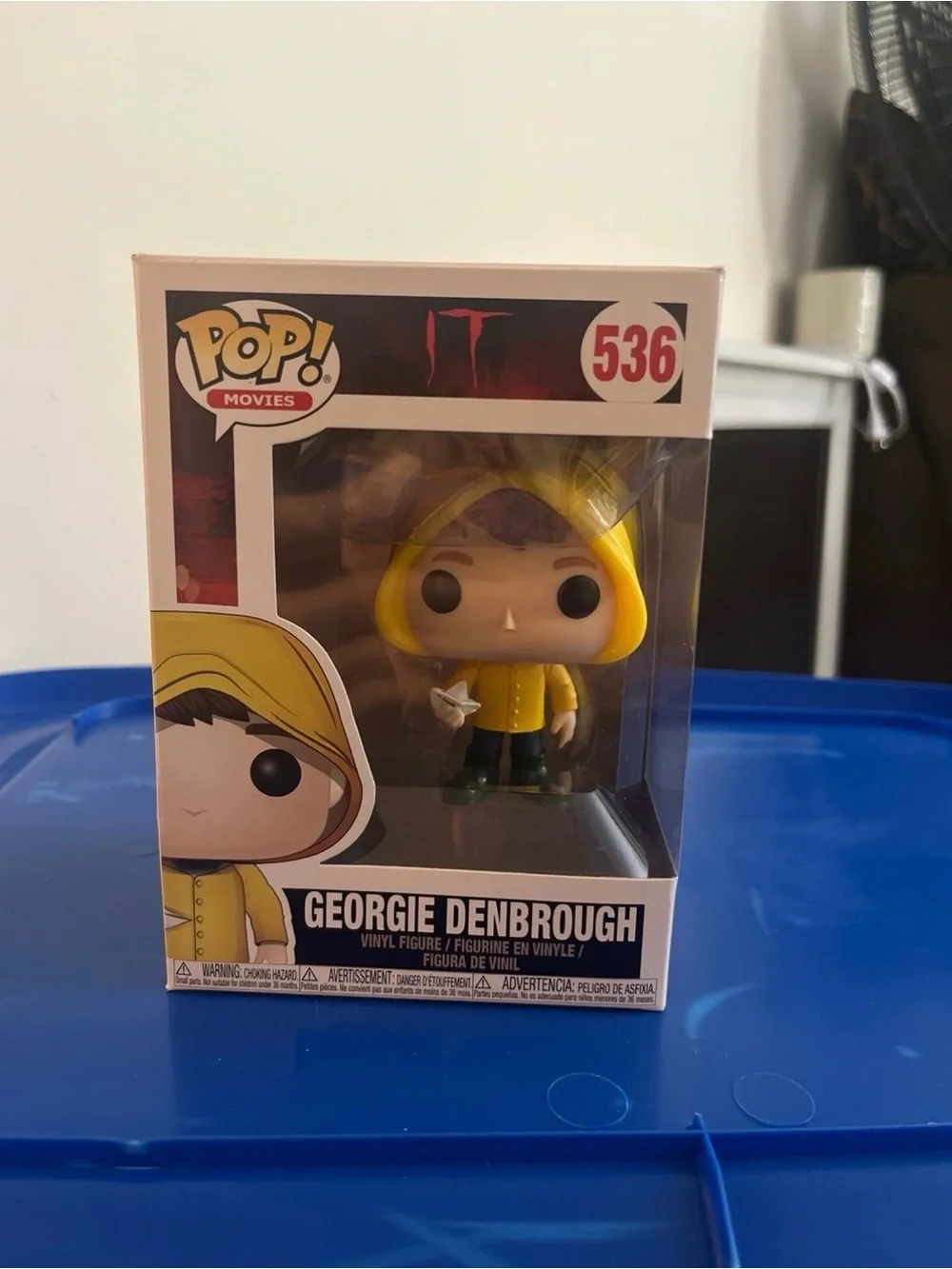 Funko Georgie Denbrough Pop! Figure - Yellow and Green